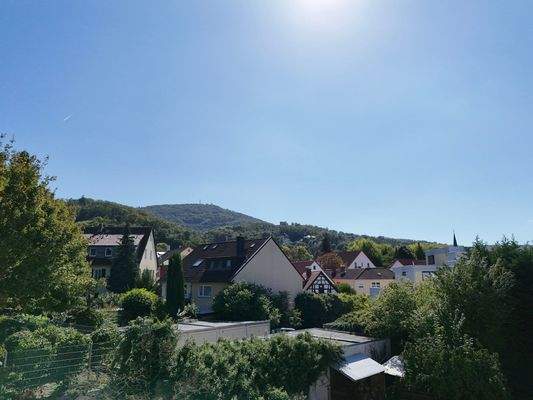 Wunderschöne Aussicht in die gesamte Umgebung