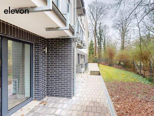 Terrasse (Einzel-Apartment, nicht WG-Zimmer)