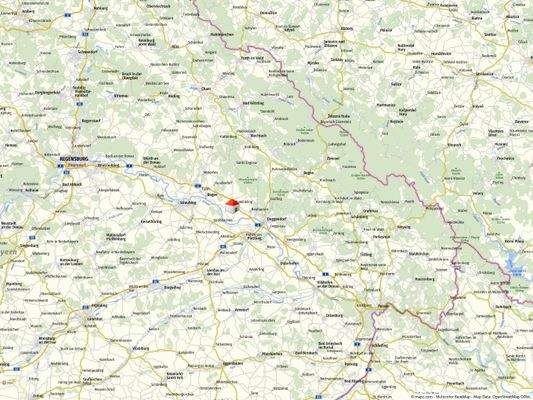 Geolyzer Kartenausschnitt