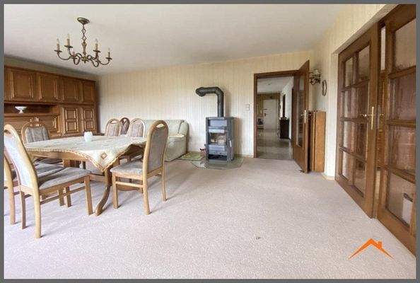 EG Wohnzimmer/Blick Flur