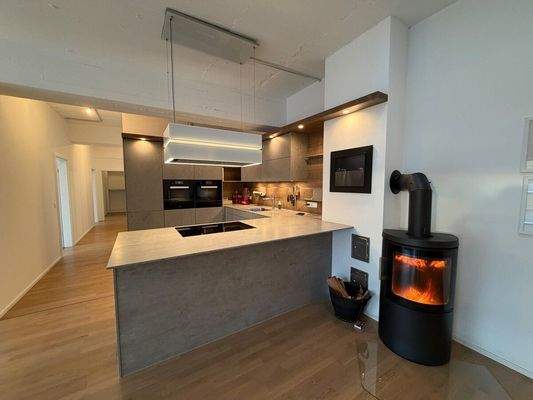 Wohnbereich mit offener Küche