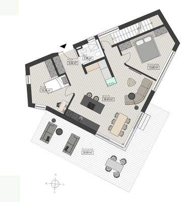 Grundrissvariante EG