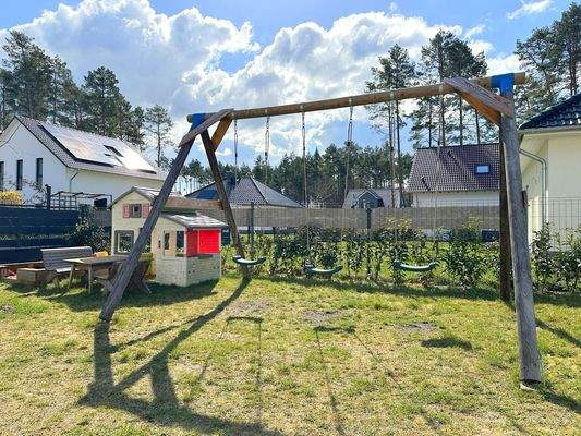 Spielbereich im Garten