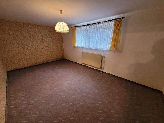 Schlafzimmer im Keller