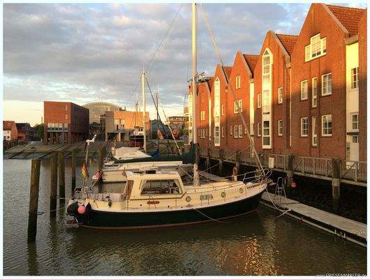 Bootsanleger vor dem Haus