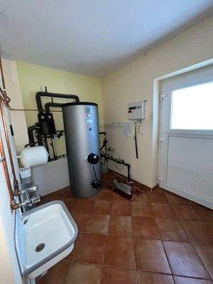 Haustechnikraum mit Aussenzugang