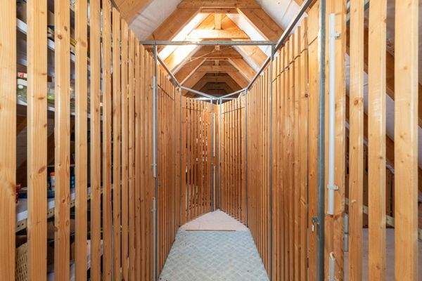 Abstellbereich im Dachgeschoss