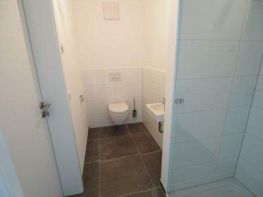 Duschbad im Erdgeschoss