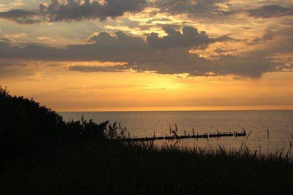 Sonnenuntergang Börgerende