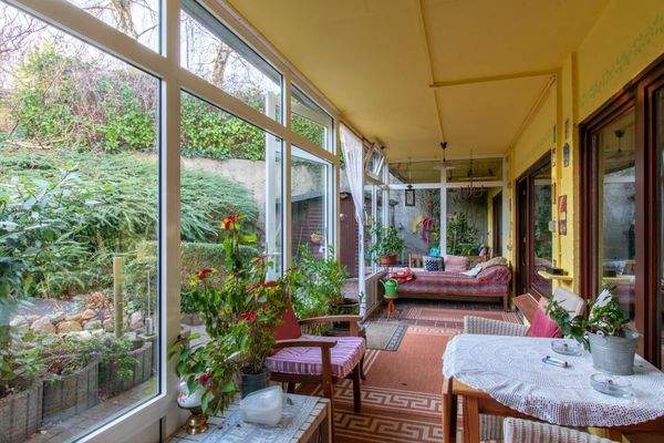 Blick in den Wintergarten