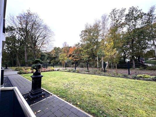 Blick in den Vordergarten