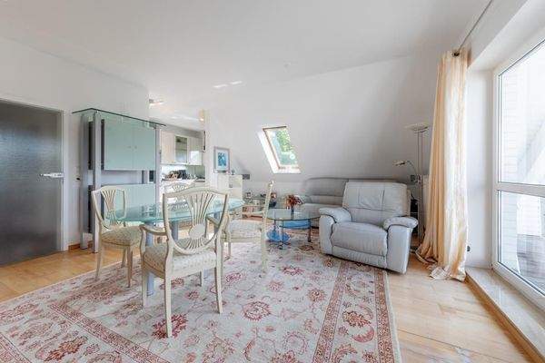 Blick in den Wohnbereich