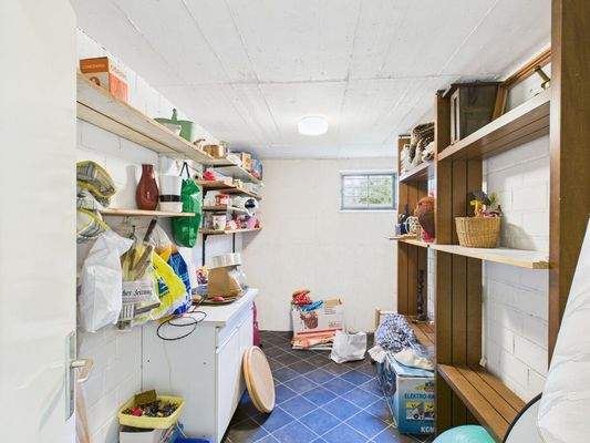 Vorratsraum im UG