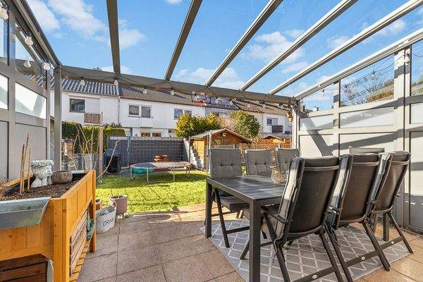 Überdachte Terrasse