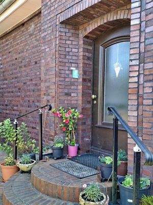 Eingangsbereich zum Satteldachhaus