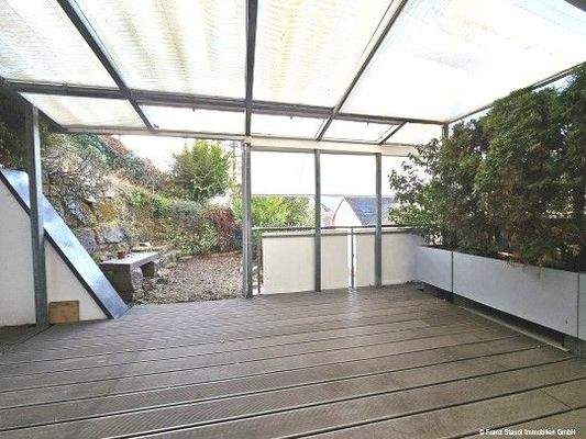 Überdachte Terrasse
