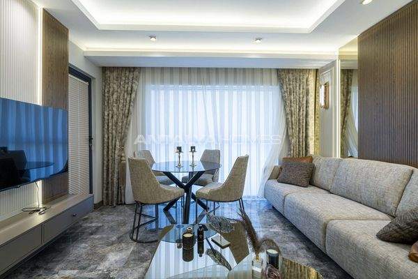 Elegant Flats 400 m from the Sea in Alanya Center