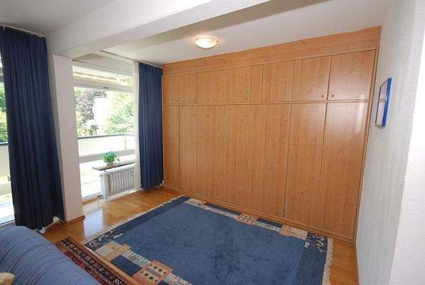 Schlafbereich im Wohnzimmer