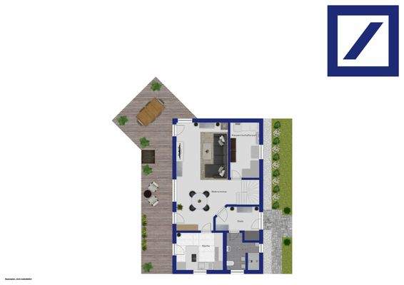 Grundriss Erdgeschoss