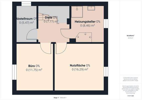 Grundriss Kellergeschoss