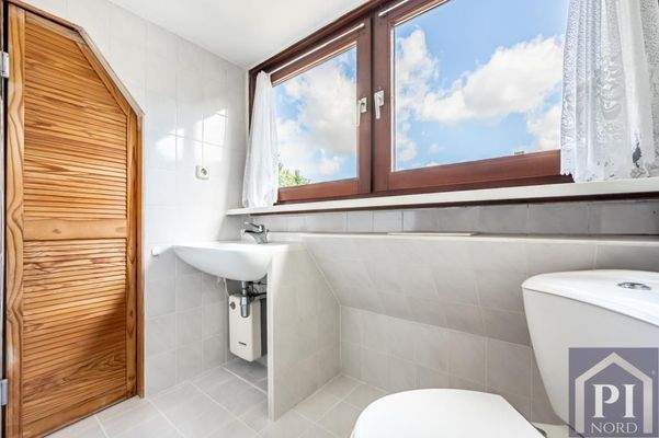 Gäste-WC im Dachgeschoss