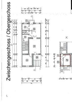 Grundriss Zwischengeschoss
