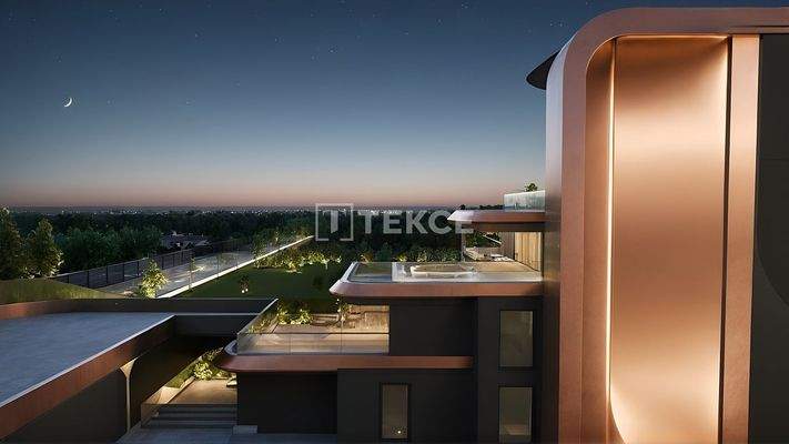 2 and 3-Bedroom Apartments with Rich Amenities in Antalya