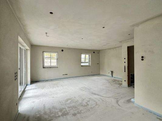 Aktueller Bautenstand KW42 - Wohnbereich