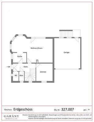 Grundriss Erdgeschoss