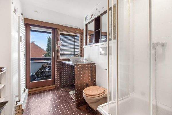 Badezimmer im Dachgeschoss