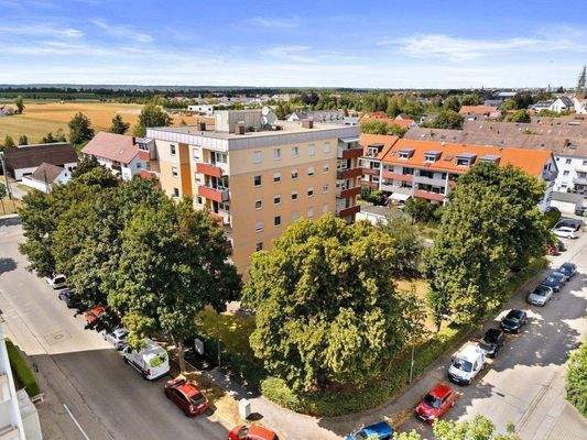 Wohnanlage Vogelperspektive