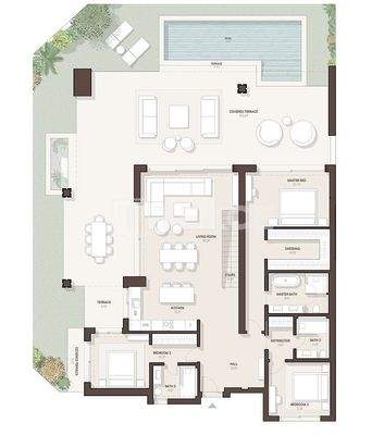 Sea View Apartments with Terraces in Estepona Spain