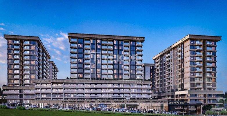 Investment Apartments in a Complex with Pool in Yenimahalle