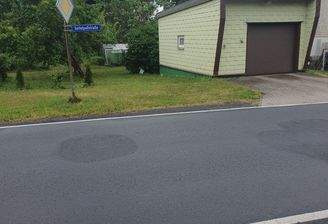 Vorderansicht mit Garage