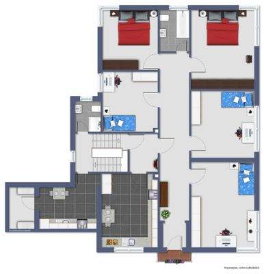 Grundriss Obergeschoss