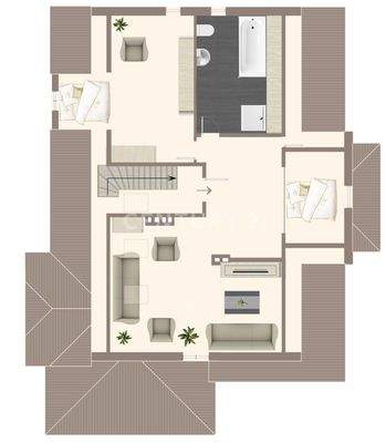 Grundriss Dachgeschoss