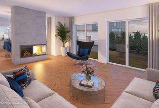 Beispiel Wohnzimmer Penthouse