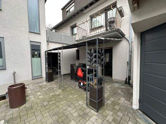 Terrasse Erdgeschosswohnung