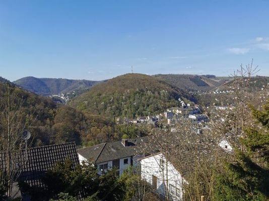 Fernblick aus dem Küchenfenster