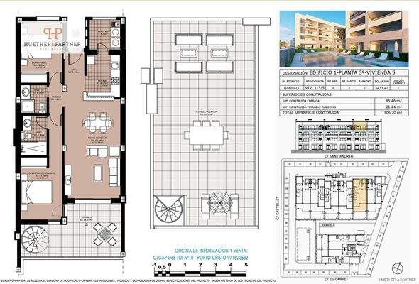 Gebäude 1 Wohnung 1-3-5