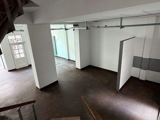 Blick von der Treppe