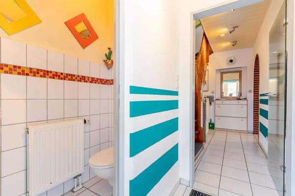 Eingangsbereich und Gäste-WC