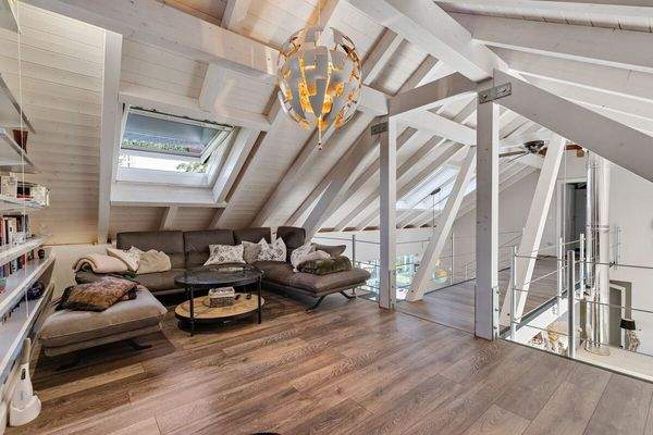 Offener Bereich im Dach