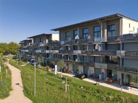 Klimahäuser Gartenseite 2