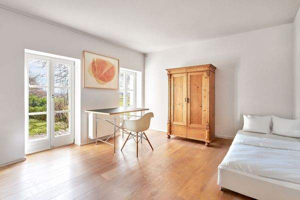 Insgesamt sechs Schlafzimmer