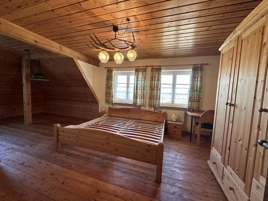 Schlafzimmer I im Dachgeschoss