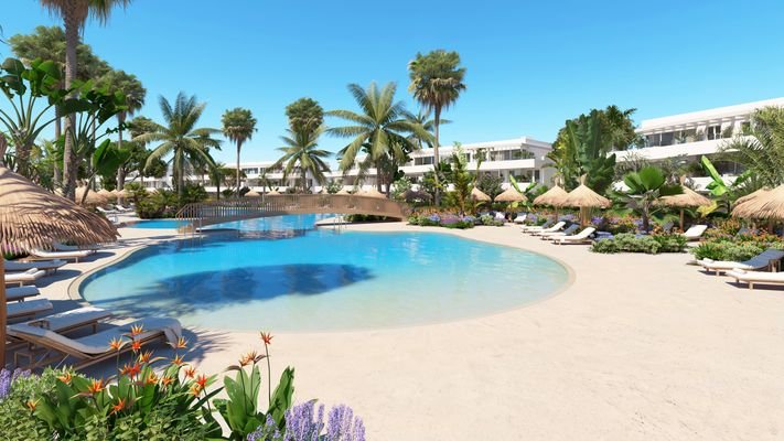 Beach Resort Zugang
