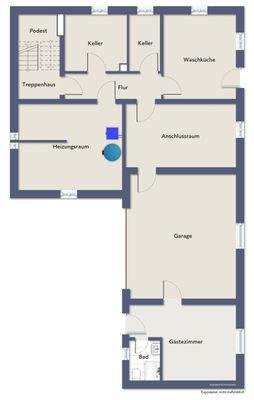 Grundriss Kellergeschoss