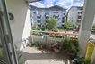 Blick vom Balkon