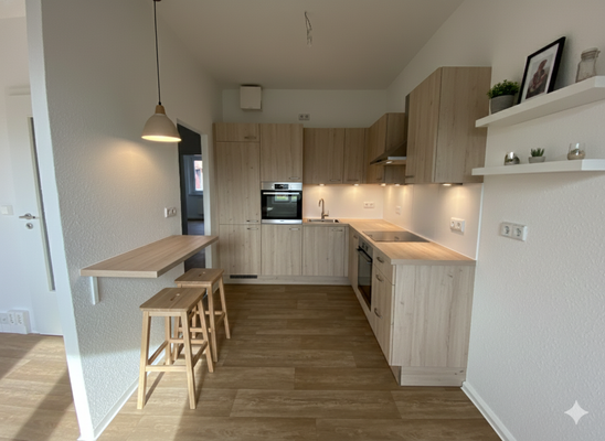 Küche Möblierungsbeispiel